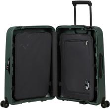 Samsonite Magnum Eco Spinner XL 81cm extragroßer Reisekoffer dunkelgrün Hartschale