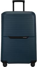 dunkelblauer Hartschalenkoffer Spinner L 75cm Samsonite Magnum Eco Midnight Blue