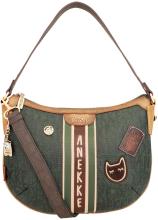Hobobag Anekke The Forest Urban Bunt Grün Stickerei