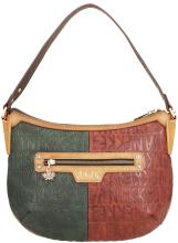 Hobobag Anekke The Forest Urban Bunt Grün Stickerei