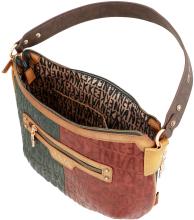 Hobobag Anekke The Forest Urban Bunt Grün Stickerei