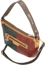 Hobobag Anekke The Forest Urban Bunt Grün Stickerei