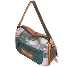 Schultertasche braun bunt Anekke Voice Aktivismus Gleichberechtigung