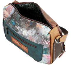 Schultertasche braun bunt Anekke Voice Aktivismus Gleichberechtigung