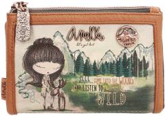 Anekke The Forest bestickte Geldtasche Kanada Lumberjack Elch