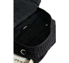 Knitterrucksack schwarz Desigual Ankara Free Negro