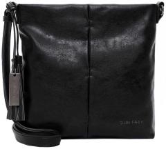 Suri Frey Crossovertasche Livy Black Teilungsnaht 