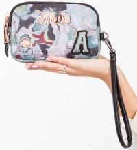 Kosmetiktasche bunt Anekke Nature Woods recycled Nylon Carryall