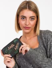Klappbörse mit Etui recycled Logomania Anekke Nature Woods schwarz grün