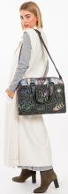 bestickte Laptoptasche Logoprint Anekke Nature Woods dunkelbunt