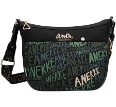 Beuteltasche Anekke Nature Woods schwarz grün erweiterbar recycled Eco friendly