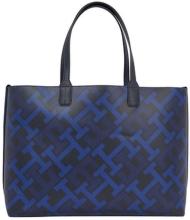 Big Shopper Tommy Hilfiger Iconic Tote Monogram Space Blue Mix Kuverttasche