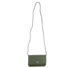 Crossovertasche Guess Laurel SLG Olive grün Handyfach 