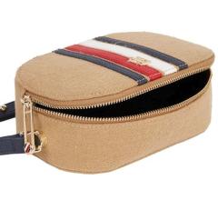 Crossovertasche in Filzoptik Tommy Hilfiger Element Camera Bag Melton Countryside Khaki