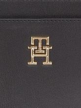 Iconic Tommy Hilfiger Damentasche Black Trunk Glattleder Imitat