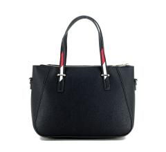 Tommy Hilfiger Satchel Element Corp Henkeltasche Dunkelblau Markenstrips