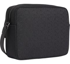 Calvin Klein Jacqard Crossovertasche Re-Lock Camera Bag schwarz