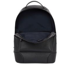 Hilfiger Tragessrucksack Lederlook Central Backpack Schwarz Backpack