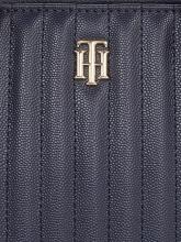 kompakte Tragetasche Damen Tommy Hilfiger Timeless Small Tote Quilted Dunkelblau