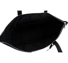 klassischer Shopper CK Must Calvin Klein schwarz Monogrammanhänger