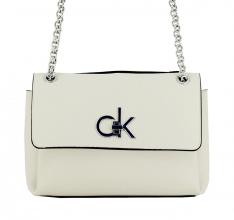 Überschlagtasche mit Drehverschluss Calvin Klein Re-Lock Crossbody schwarz