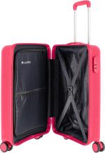Travelite Bordtrolley knallpink Vaka Cyclam Hartschale Handgepäck