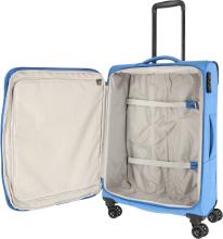 mittlerer Reisekoffer Weichgepäck Travelike Boja M 67cm blau erweiterbar