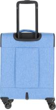Handgepäckkoffer Travelite Boja hellblau S 55cm 4-Rad Trolley