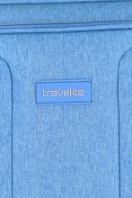 Handgepäckkoffer Travelite Boja hellblau S 55cm 4-Rad Trolley