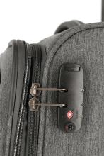 Rollenkoffer mit Dehnfalte Travelite Boja Anthrazit M 67cm