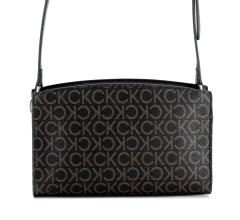 Umhängetasche Logoprint CK Code Crossbody Brown Mono dunkelbraun