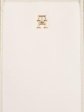 Damenhandtasche hellbeige Tommy Life Shopper Feather White