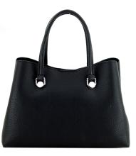 Henkeltasche schwarz Tommy Hilfiger TH Emblem Small Satchel