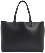 Henkeltasche Iconic Tommy schwarz Tote Bag mit Etui