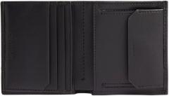 Calvin Klein Hochformat Börse Herren Subtile Mono Trifold CC Coin Black Mono matt