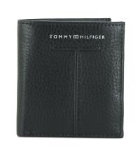 Herrenportemonnaie Leder schwarz Tommy Hilfiger TH Central Trifold