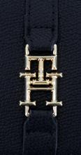 TH Plush Small Flap Wallet Black Damenbörse Tommy Hilfiger schwarz klappbar