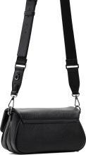Desigual Soft Tromso Überschlagtasche schwarz Blumenstick