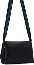 Disneys Best Mickey Desigual Überschlagtasche Negro Black Dortmund Flap