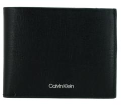 Calvin Klein Herrenbrieftasche schwarz Median Bifold Münzfach 