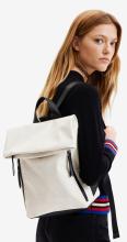 Damenrucksack Desigual Beige Crudo Altweiß Nerano Logorama