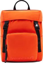 Nylon Backpack Damen Desigual Logout Yara kräftiges Orange