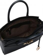 L.Credi schwarz Henkeltasche Konstanze