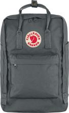 Schulrucksack Fjällräven Kanken 17 Zoll Super Grey Reflektoraufnäher