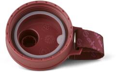doppelwandige Isolierflasche Edelstahl Satch Berry weinrot