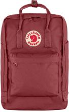 roter Schulrucksack Fjällräven Kanken Laptop 17 Ox Red Dunkelrot