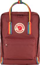 Rainbow Pattern Spezial Editon Fjällräven Kanken OX Red Rucksack 