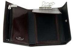 Golden Head Scheinbörse mit Schlüsselkarabiner Colorado Classic schwarz