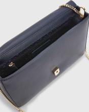 Tommy Hilfiger Crossovertasche mit Überschlag navy 