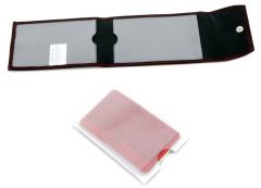 Golden Head Kartenetui Creme Cayenne Leder Reptiloptik